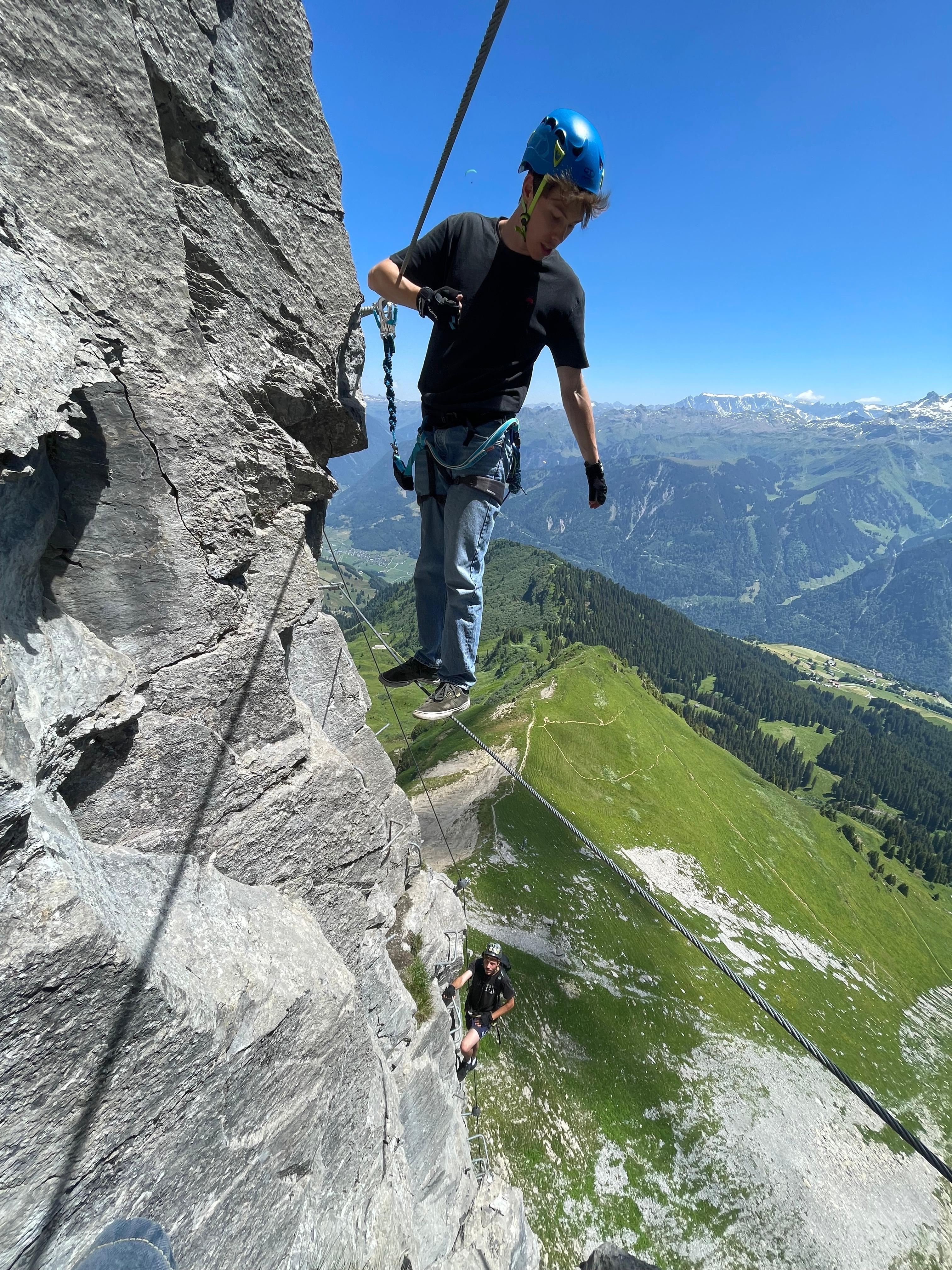 Nils Schmid in der Höhe